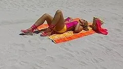 A Day at the Beach with a horny whore