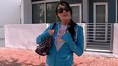 Bang Bus Fun For A Gorgeous Teen Brunette