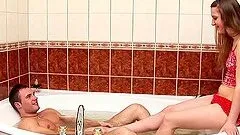 Hardcore Anal Sex in the Bathtub with Horny Teen Slut