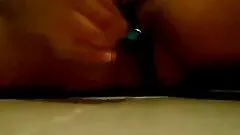 Horny Babe Fingers Her Wet Pussy In A Close Up Video