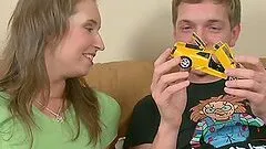 Hot Skinny Teen Loves a Hard Dick Inside Her Shaved Snatch