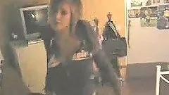 Teen Stripping On Her Webcam