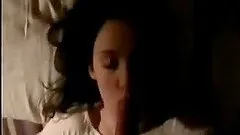 Cute brunette close up blowjob action and loving it