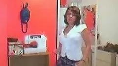 Cute Geeky Teen Having A Sexy Dance