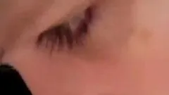 An Up Close Video Of A Hot Babe Sucking Her Boyfriend