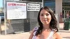 Russian Teen Has Her Pink Drilled In The Back Of The Bang Bus