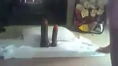 Horny chick riding a big thick dildo like a mad woman