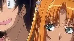 Busty hentai girl gets whipped and drilled by huge penis tentacles