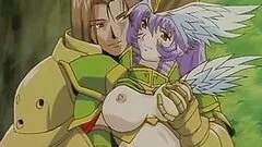 Princess hentai titty and doggy style fucking in the forest