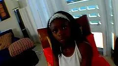 A Hot Interracial Scene With An Ebony Hottie