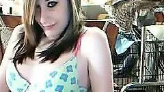 Horny Teen Shows Her Body on the Webcam
