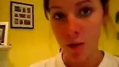 Amateur Teen Take a Hot Shower In Homemade Video