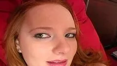 Sexy Close Up Tongue Action With Halo Crush