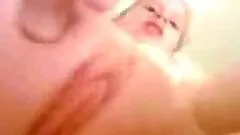 Pussy fingering up close