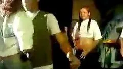 Hot booty shaking for an audience