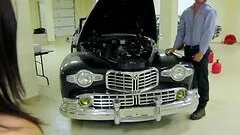 Small Tits Brunette Garage Romp Rosie Big Cock Sex