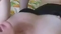 Beautiful slut gets her face covered in loads of cum