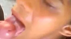 Hot Amateur Scene With Horny Ebony Teen And Her Lover