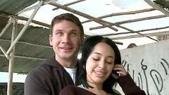 Intense Outdoor Scene With The Busty Latin Babe Kristina