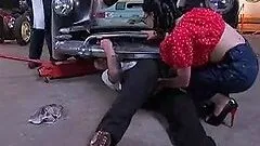 Horny Brunette With Glasses Gets Drilled In Anal Scene