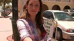 Hardcore Bang Bus Scene With A Jersey Babe