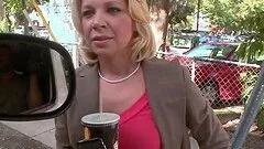 Blonde Milf Gets Fucked On The Bang Bus