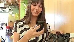 A Little Titty Flashing With The Hot Brunette Cory