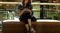 Going Shopping with a Sexy Teen Just to See Her Naked