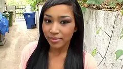 Wild Interracial Sex With A Gorgeous Ebony Cutie