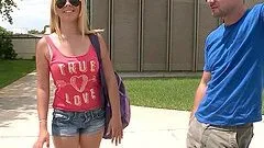 Amazonian Blonde Gets Her Share Of Hardcore Sex