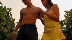 Outdoor Grape Field Sex With Branislava And Aleksej