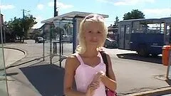 Ball Smashing Sex With The Slim Blonde Cora Carina