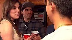 College Orgy With the Horny Teens Mae And Sierra