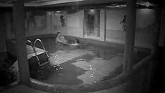 Pool Fucking Caught By A Security Camera