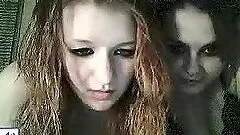 Teens Tease Around And Have A Drink In Front Of Webcam