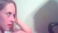 Sexy Blonde Getting A Cumshot On Her Face After Giving Head