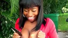 Jacqui Banks Has Her Wet Pussy Fucked Hard In Interracial Scene