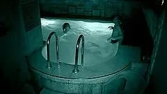 Pool Action Caught By A Voyeur Camera