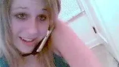 Hot Teen Webcam Blondie Chatting and Taking Her Clothes Off