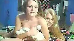 Amateur Babes Tease Naked In Front Of Webcam
