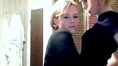 Blonde Lesbian Girls Strip Off In Front Of Webcam