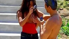 Amia Miley Loves an Outdoor Hardcore Shag