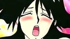 Bondage Japanese housewife hentai dildoed ass and pussy in the public show