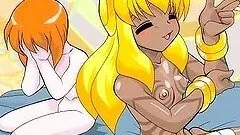 Ghetto hentai gets fingering and hard fucking by shemale anime