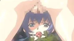 Busty hentai coed gets fucking in front of a muzzle anime