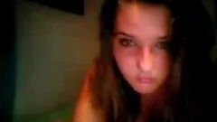 Super Hot Webcam Chick Showing Her Goods in an Amateur Video