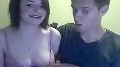Naughty Couple Start Banging for the Webcam in a Homemade Video