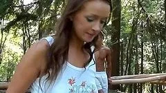 Hot college fucking in the woods