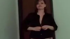 Girl Strips Off And Sucks Her Boyfriend's Small Dick