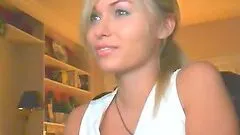 Cute Blonde Loves Showing Off Hot Body In Front Of Webcam